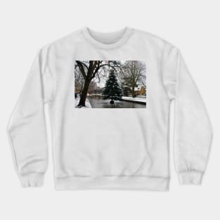 Bourton on the Water Christmas Tree Cotswolds Crewneck Sweatshirt